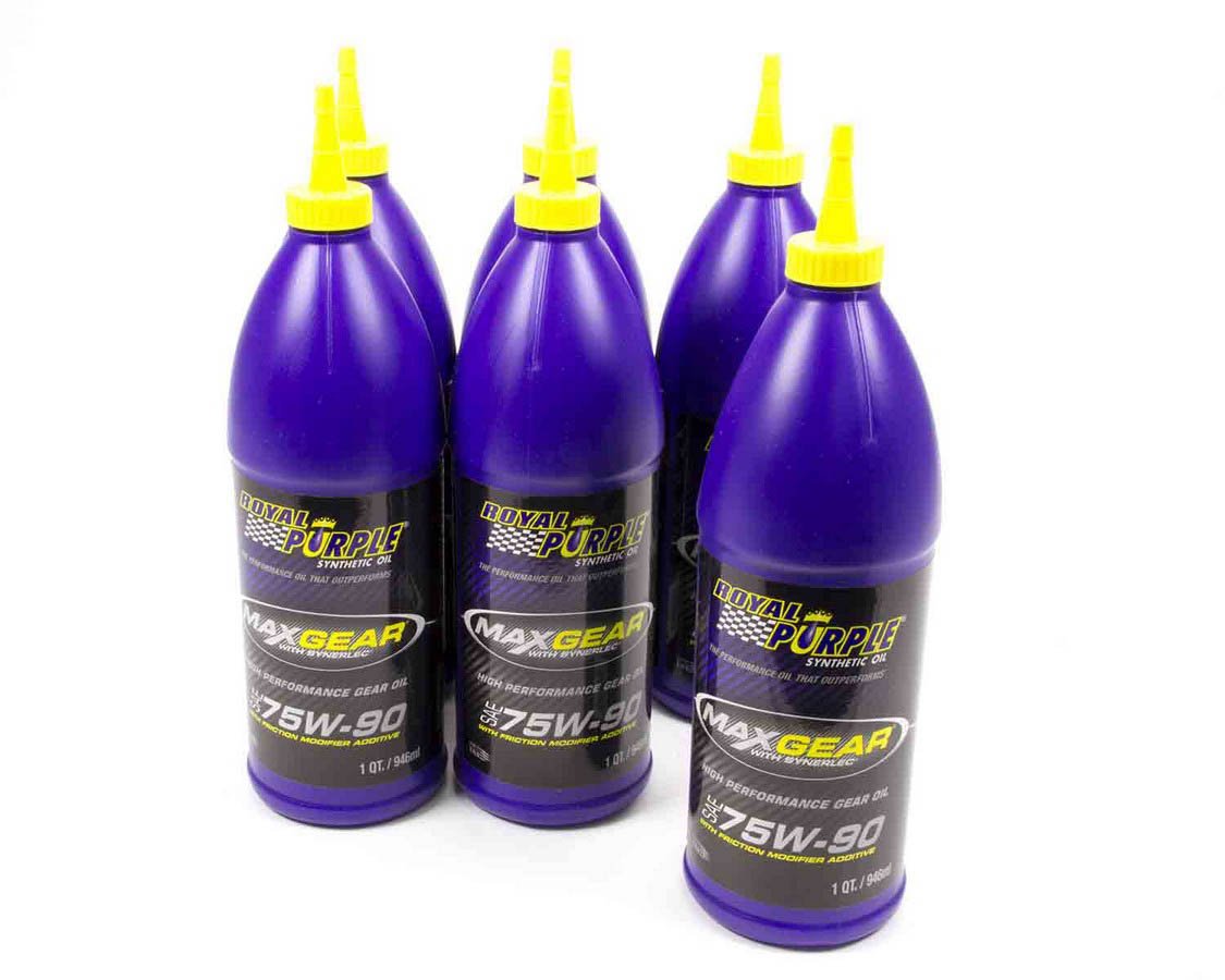 Royal Purple 06300 75w90 Max Gear Oil Case, 6 quart, 1 Pack